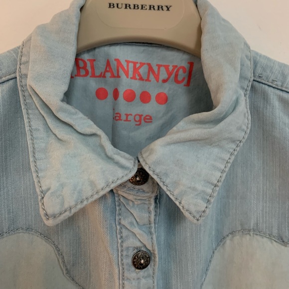 🌟HOST PICK🌟Blank Denim Jr Sleeveless Shirt - Picture 11 of 13